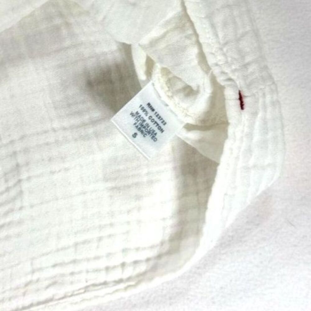 Xirena Carrie Flowy Tank Top in White Size Small 100% Cotton - Picture 5 of 7